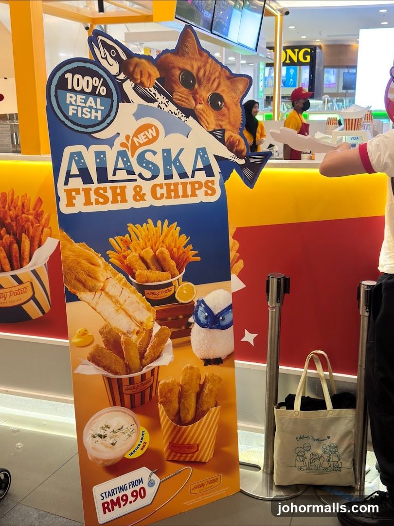 Alaska Fish & Chips Advertisement