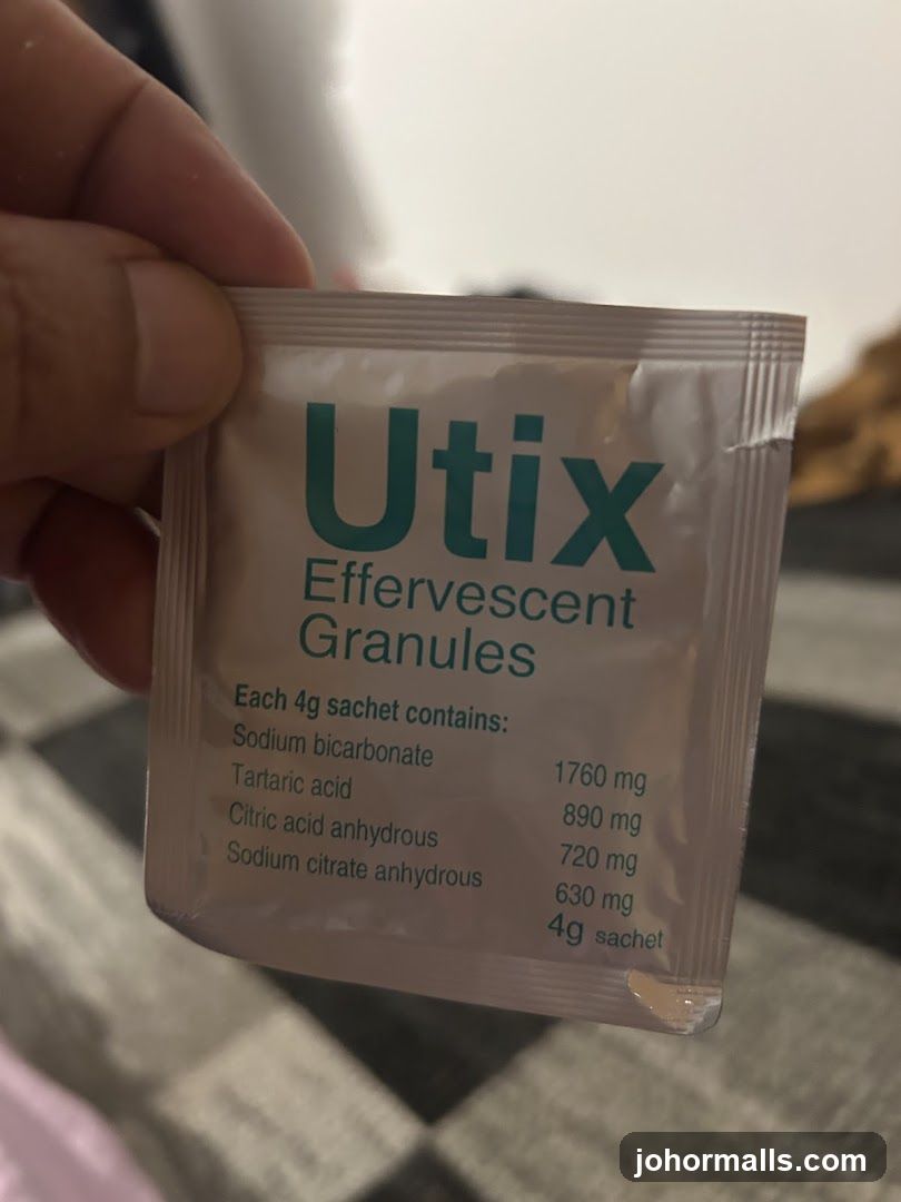 Utix Effervescent Granules Packet