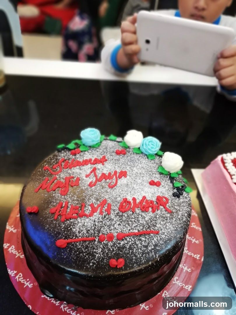 Chocolate Cake with Decorations