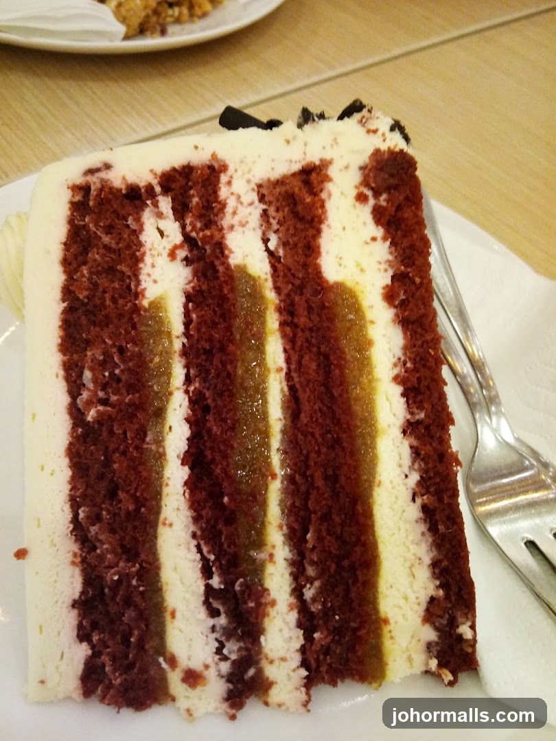 Red Velvet Cake Slice