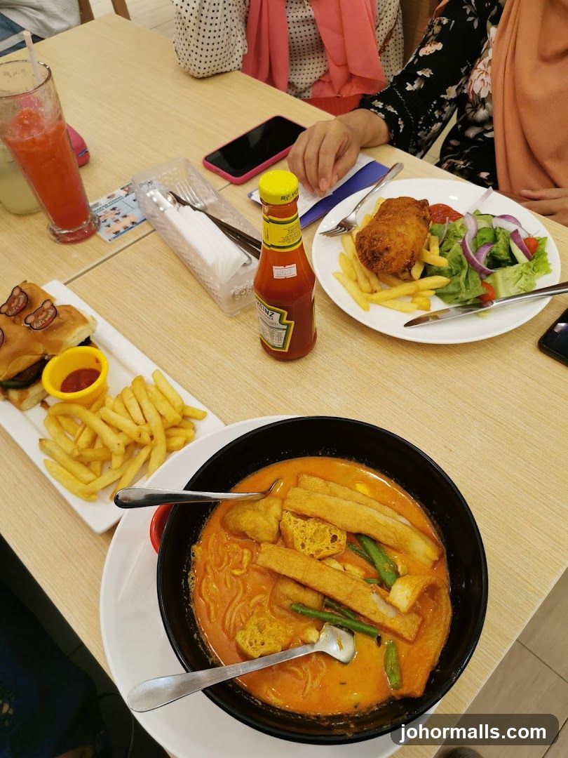 Table with food