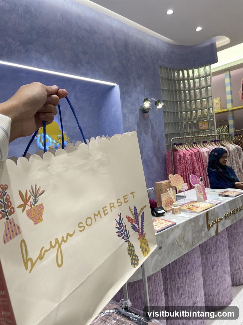 Shopping Bag and Store Interior
