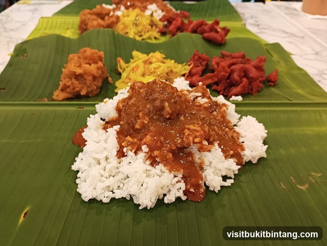 Indian Food on Banana Leaves