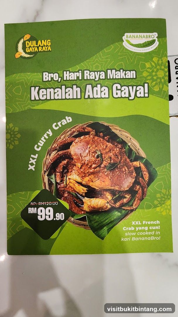 XXL Curry Crab Promotion