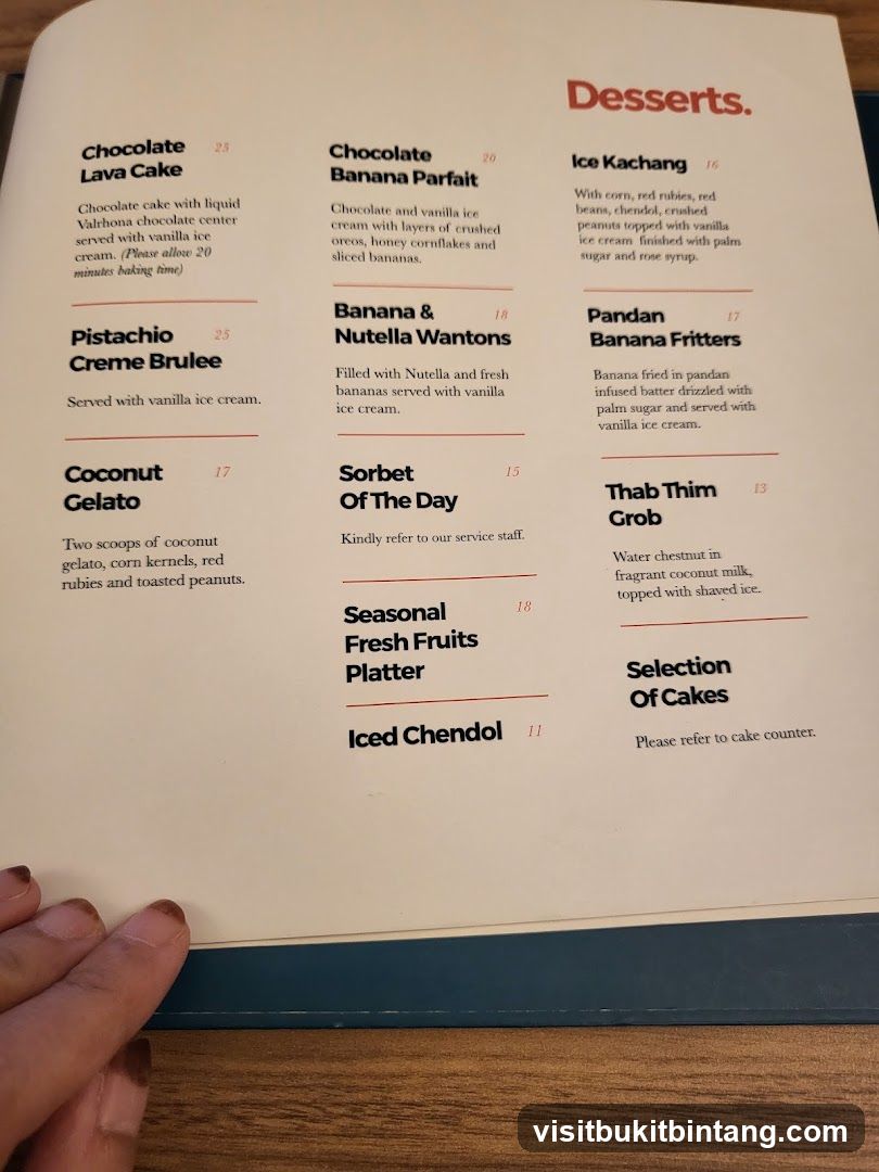 Desserts