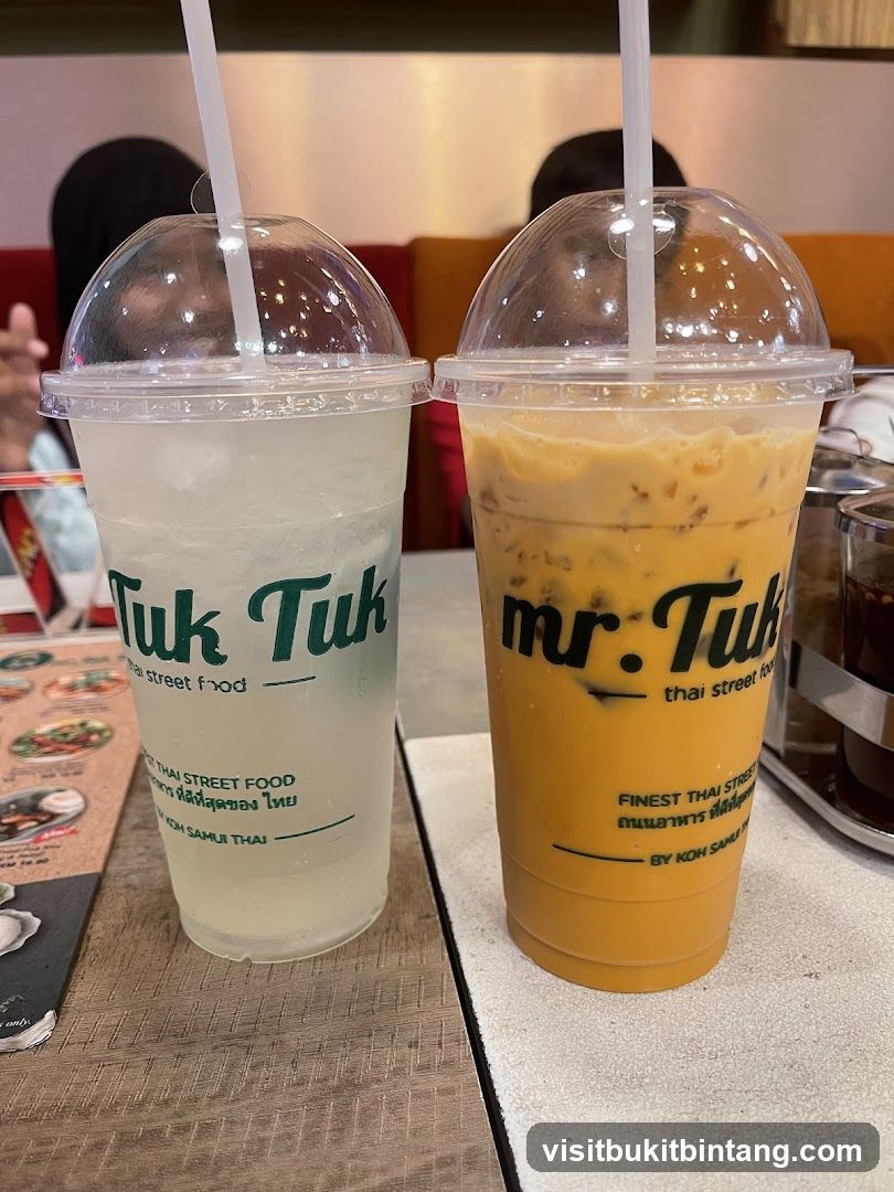 Thai Street Food Drinks