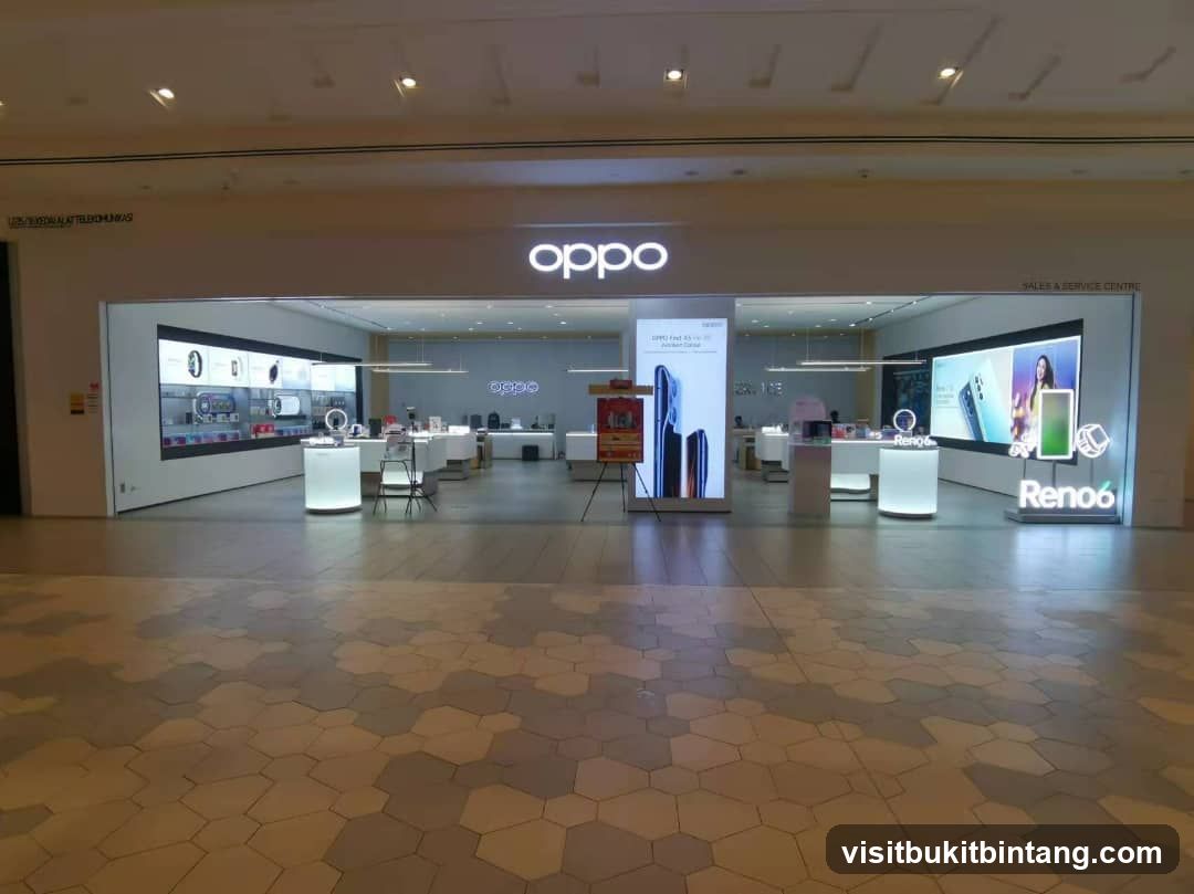 MY OPPO SPACE SETIA CITY MALL