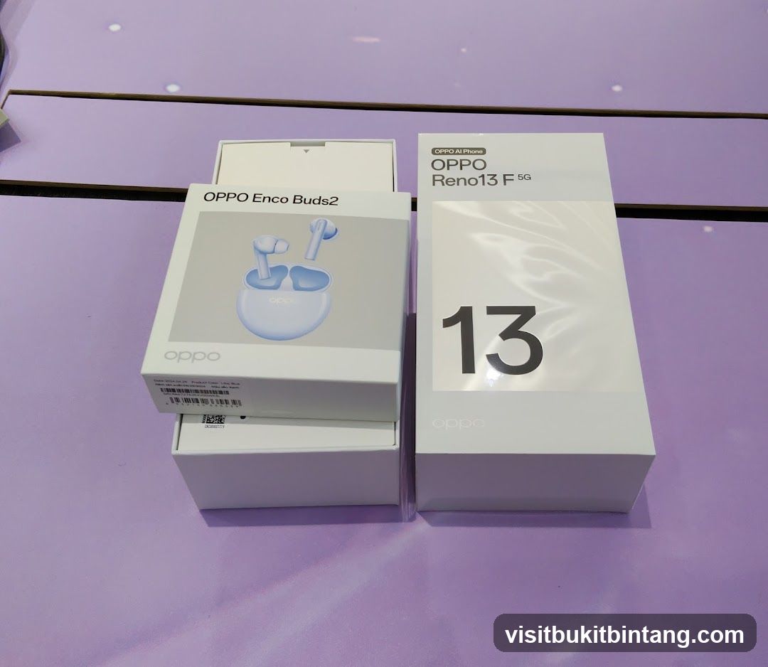 OPPO Enco Buds2 and OPPO Reno13 F 5G