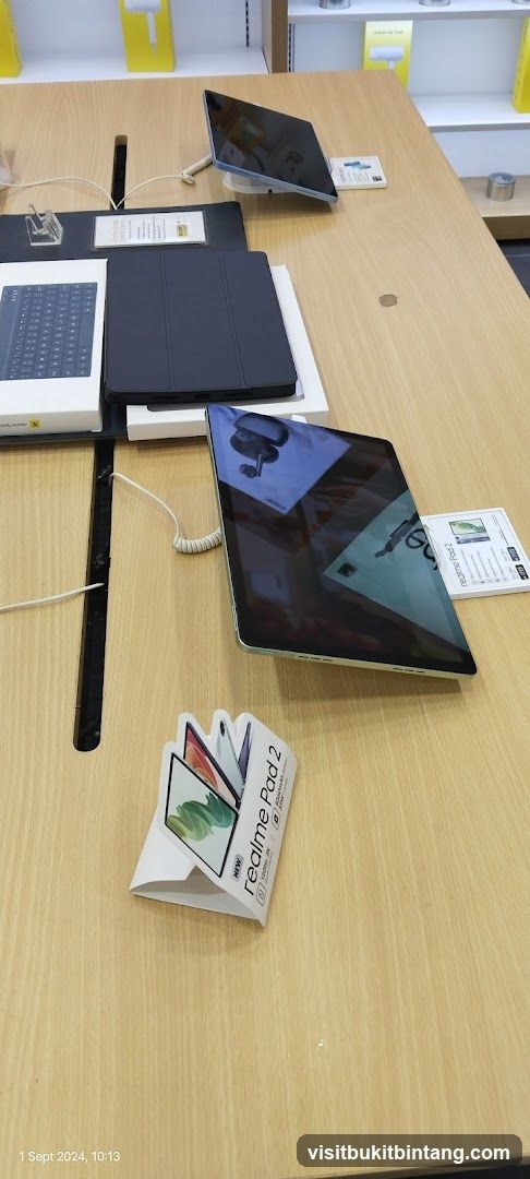 Tablets on Display