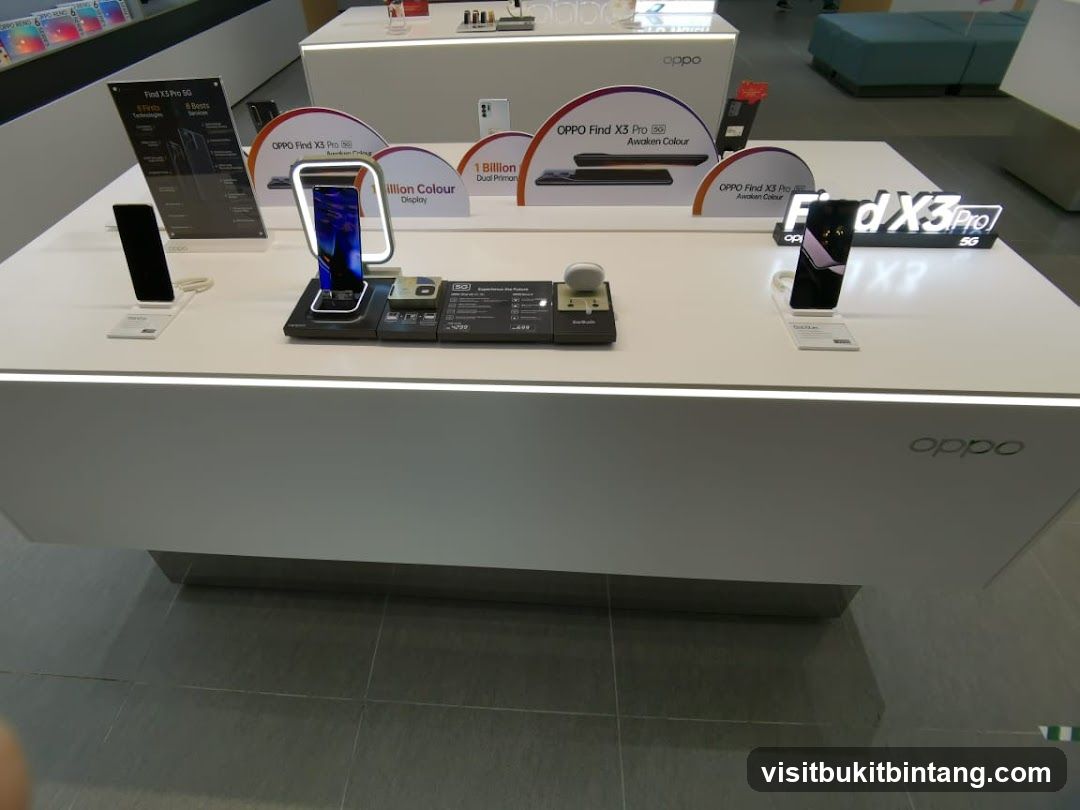 OPPO Product Display
