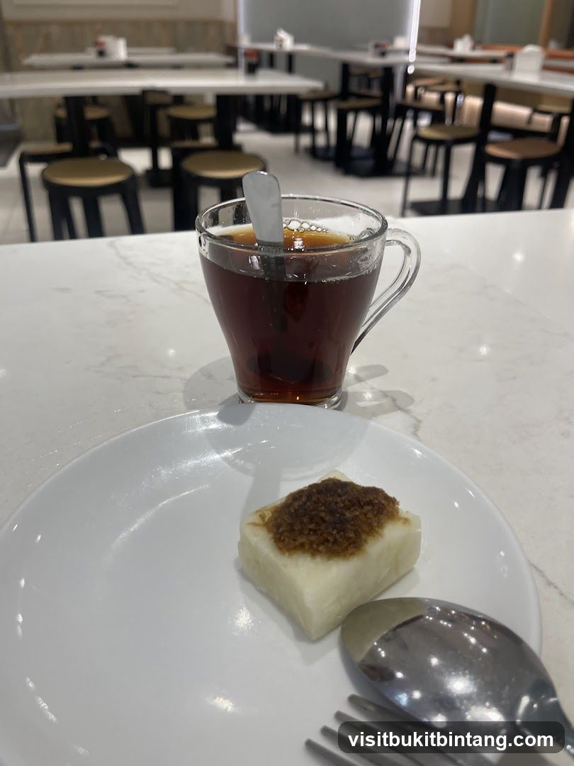 Tea and dessert