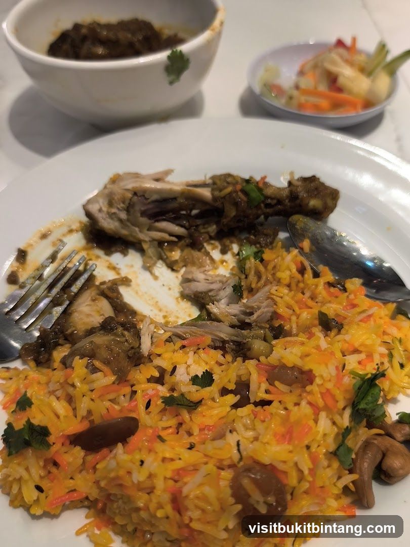 Chicken Biryani with Side Dishes