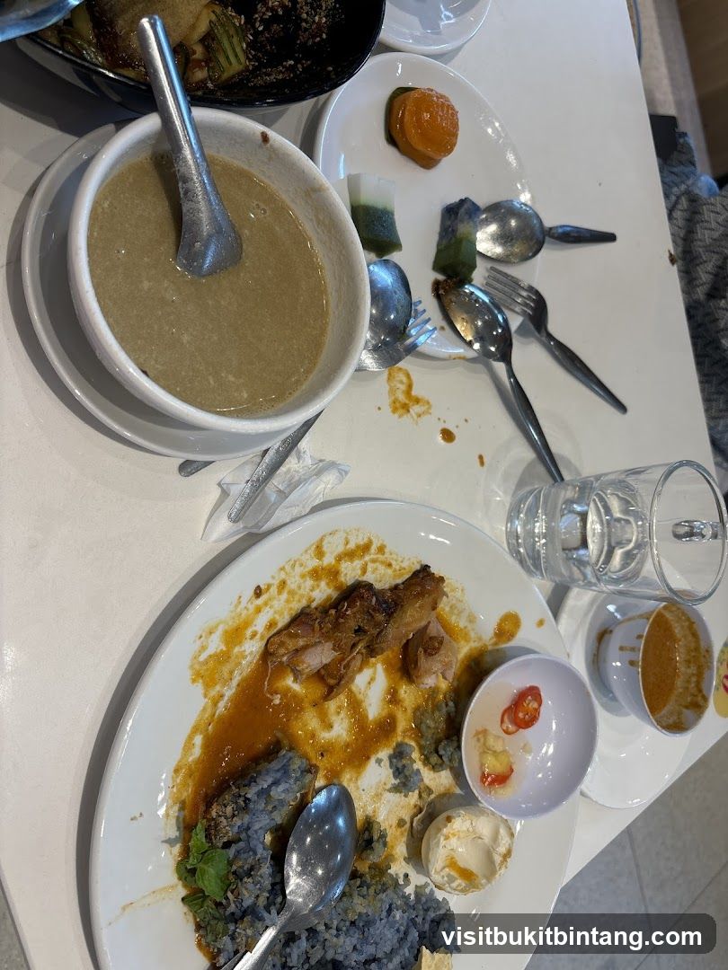 Leftover Food on Plates