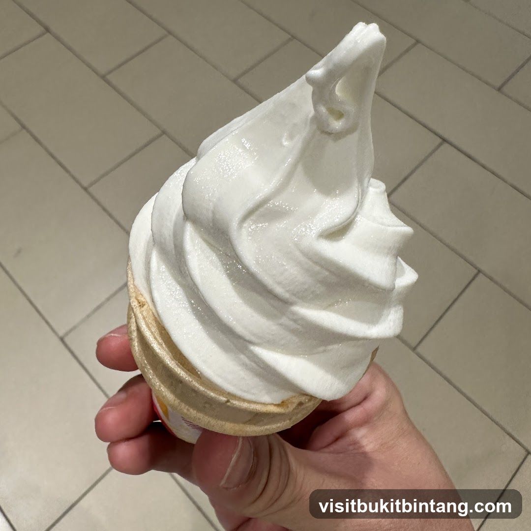 Soft Serve Ice Cream Cone