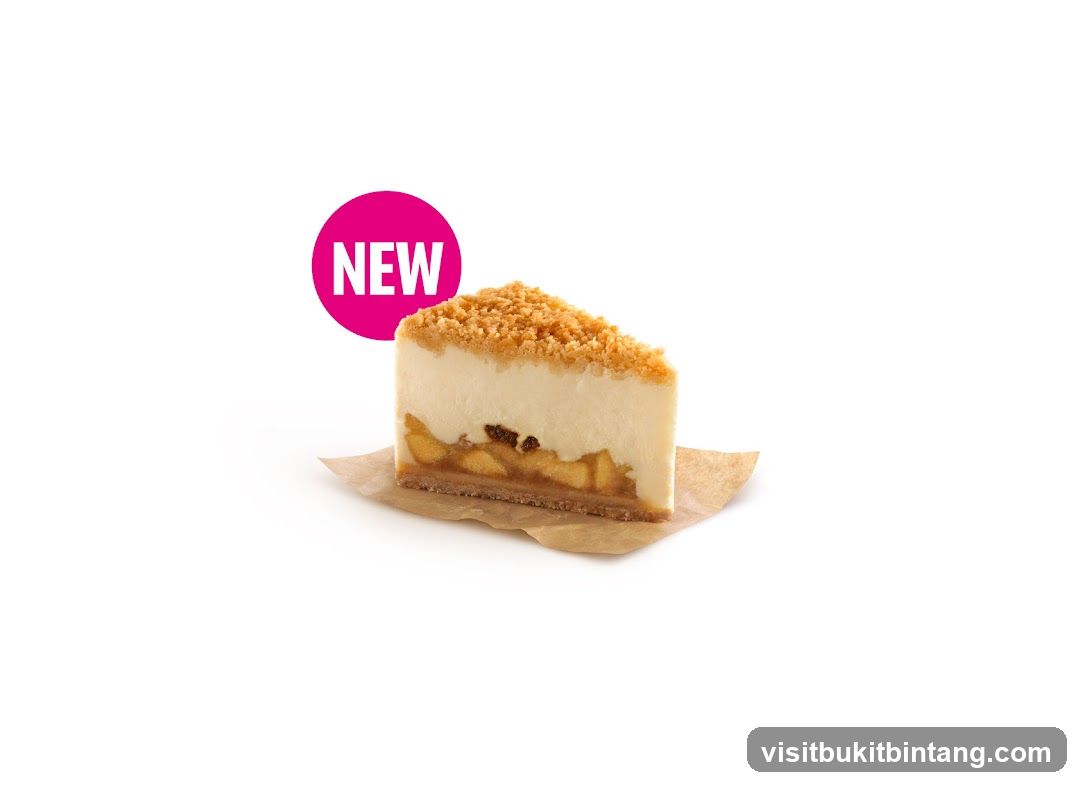New Apple Crumble Cheesecake