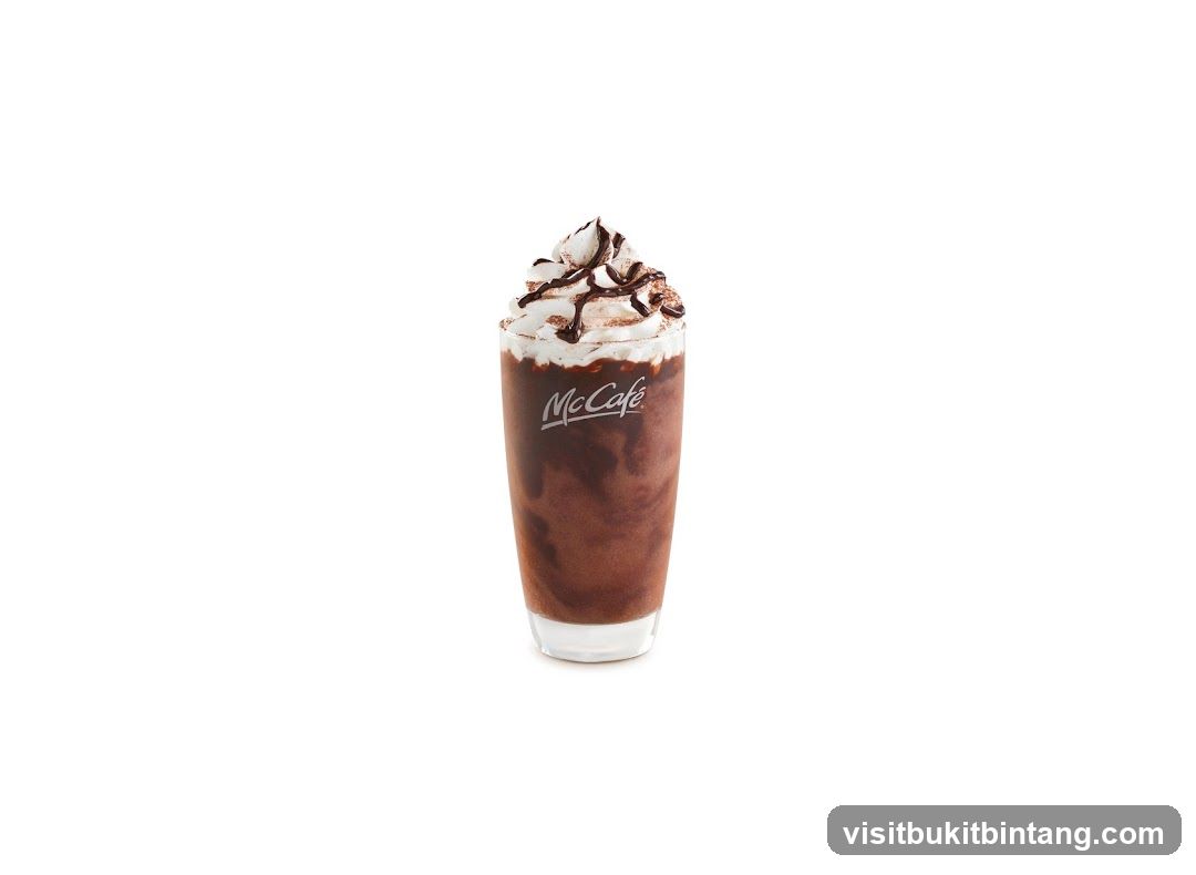 McCafé Chocolate Frappé