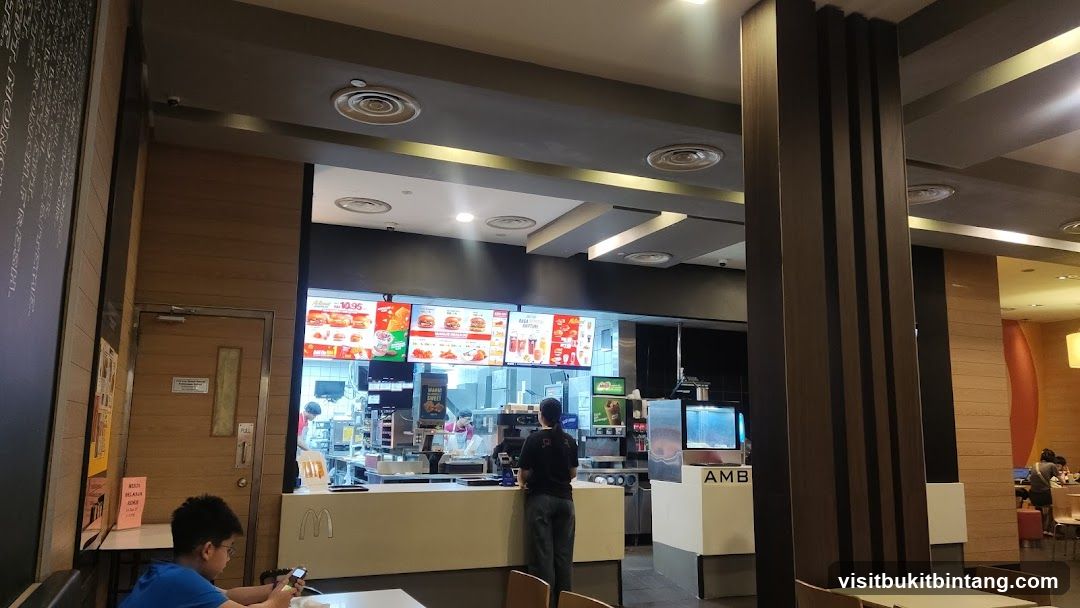 Fast Food Restaurant Counter
