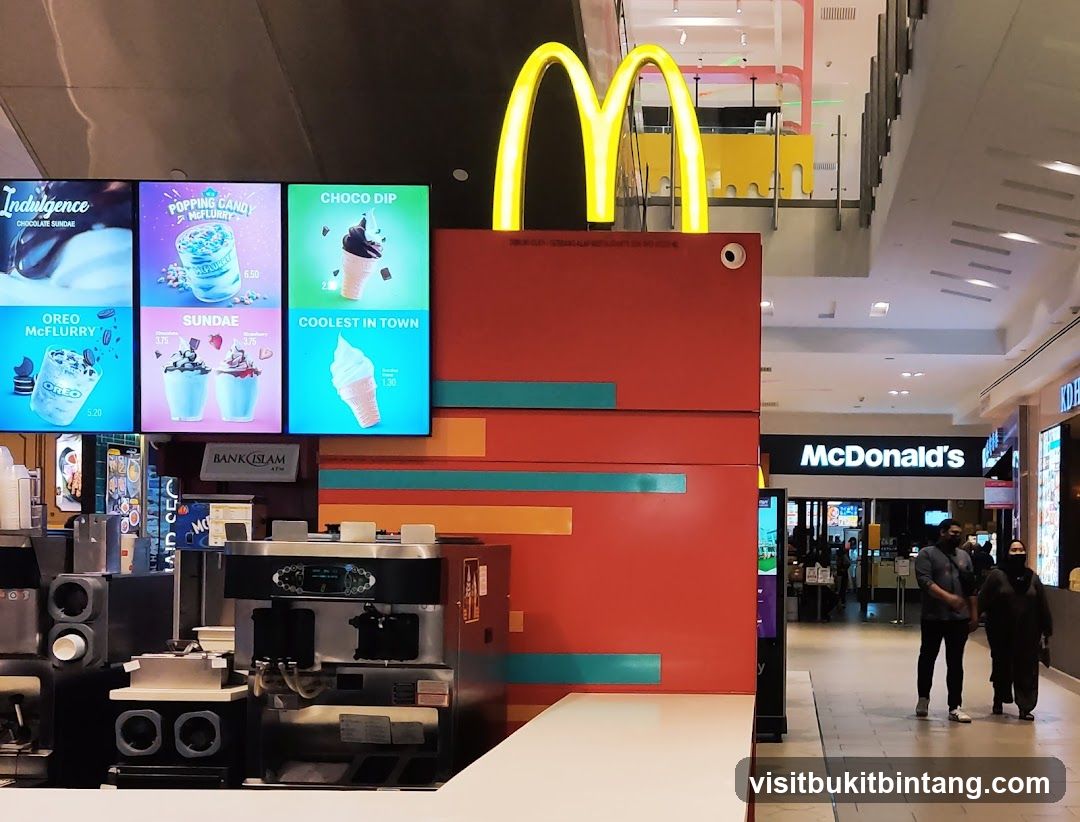 McDonald's Ice Cream Counter