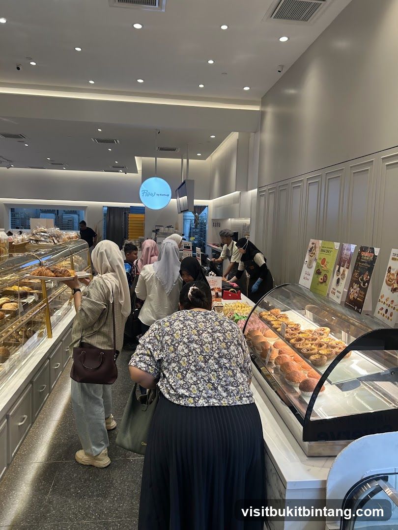 Bakery Interior with Customers