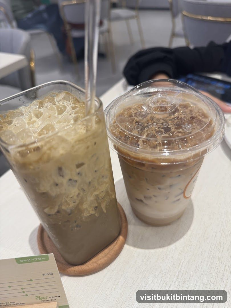 Iced Coffee Drinks