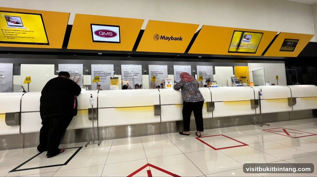 Maybank Service Counter