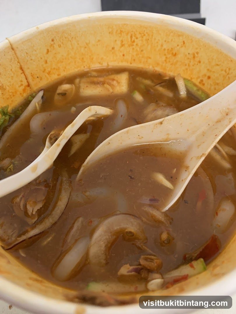 Laksa Soup with Noodles and Tofu