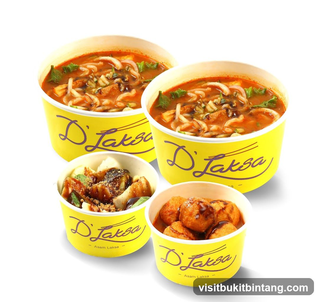 Laksa and Side Dishes