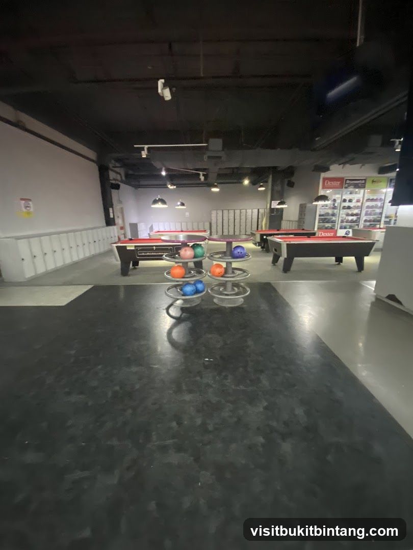 Bowling Alley Interior