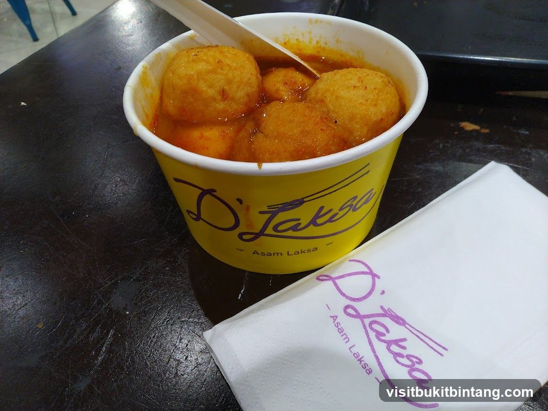 Asam Laksa in a Cup