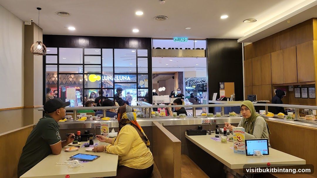 Sushi Restaurant Interior