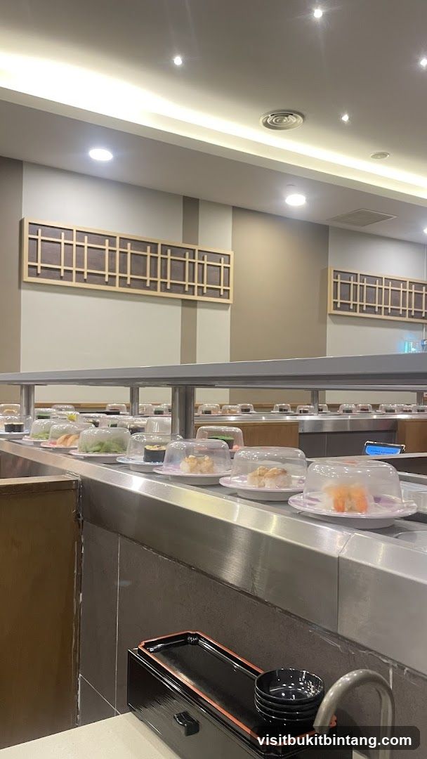 Conveyor Belt Sushi Restaurant Interior