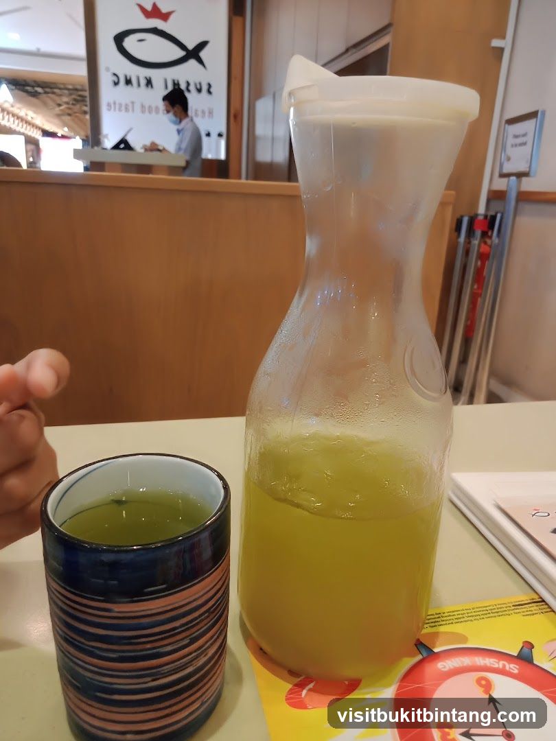 Green Tea and Pitcher