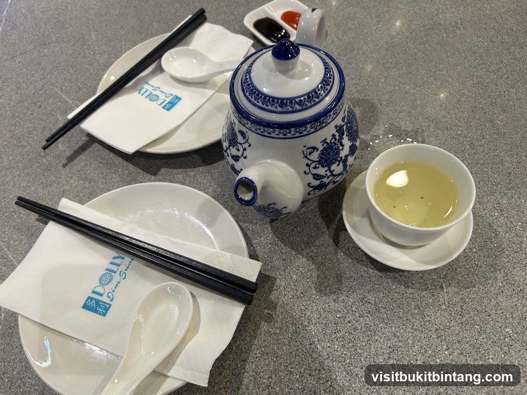 Table Setting with Tea Set