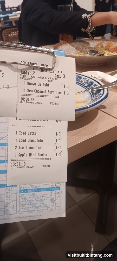 Restaurant Order Slips