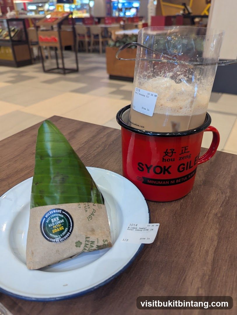 Nasi Lemak and Drink