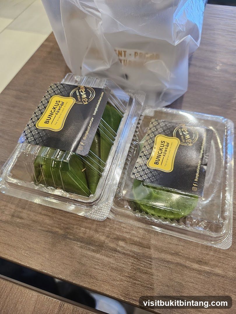 Food items in packaging