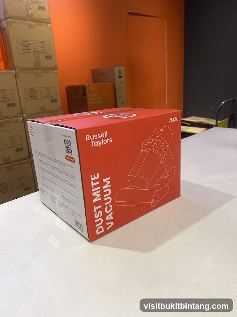 Russell Taylors Dust Mite Vacuum Box