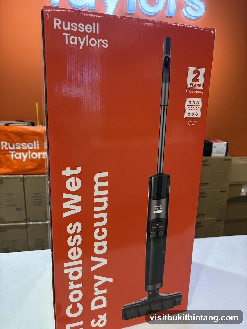 Russell Taylors Cordless Wet & Dry Vacuum Box
