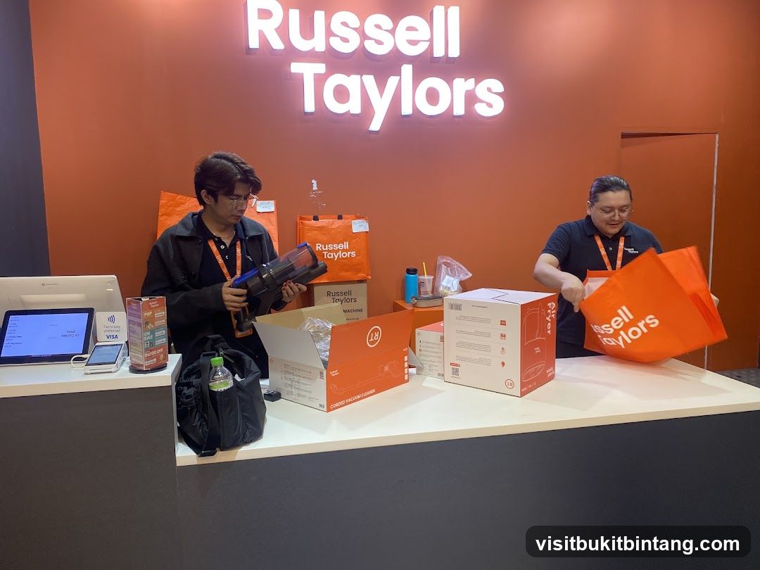 Russell Taylors Store Display