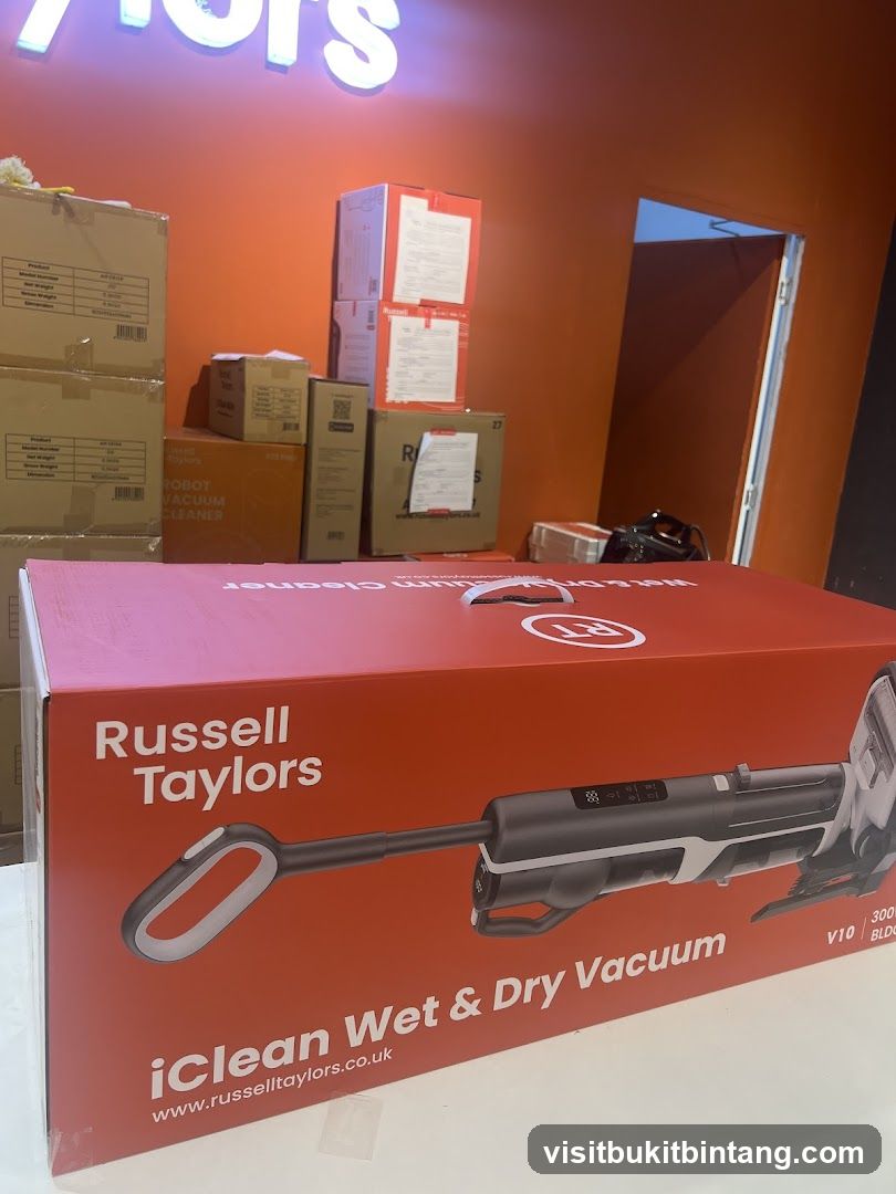Russell Taylors iClean Wet & Dry Vacuum Box