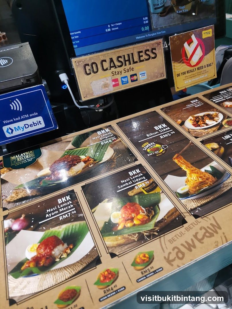 Bungkus Kaw Kaw Menu