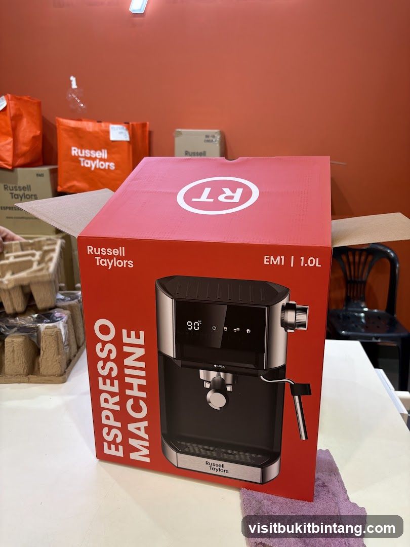 Russell Taylors Espresso Machine Box