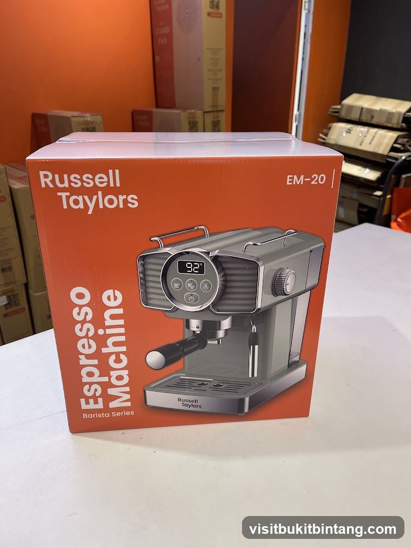 Russell Taylors Espresso Machine Box