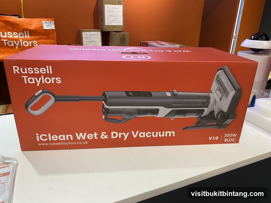 Russell Taylors iClean Wet & Dry Vacuum Box