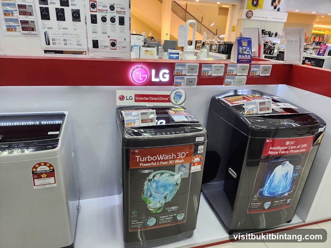 LG Washing Machines Display