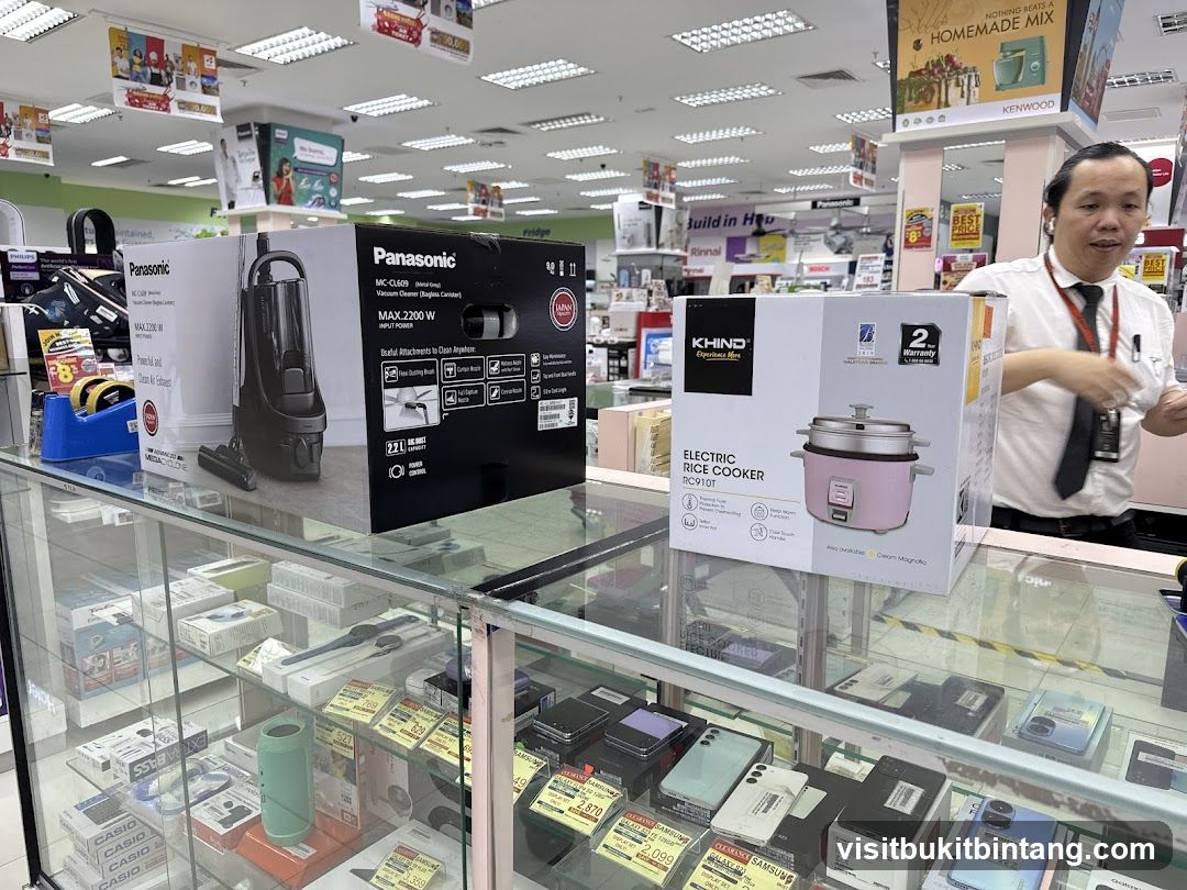 Electronics Store Display