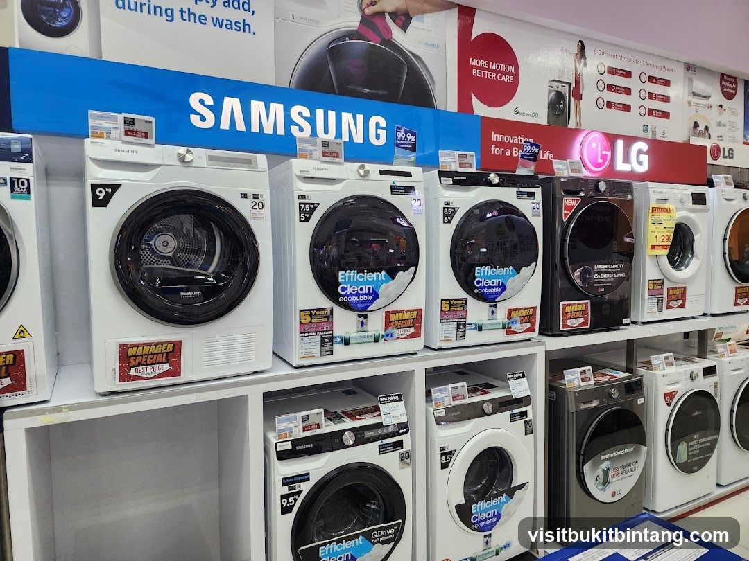 Appliance Store Display