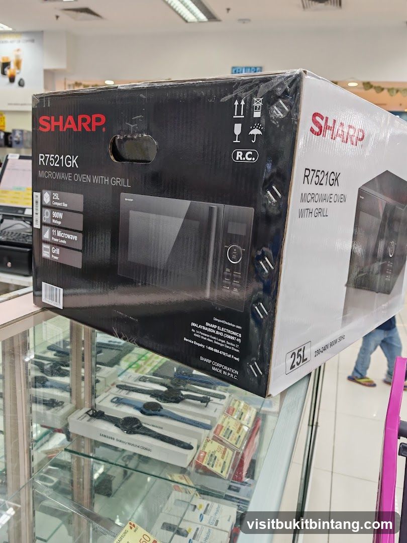 Sharp Microwave Oven Box