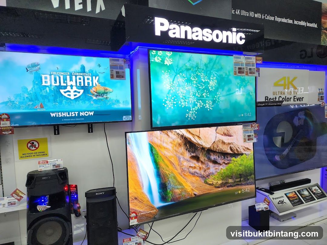 Electronics Store Display