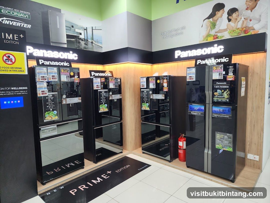 Panasonic Refrigerators Display